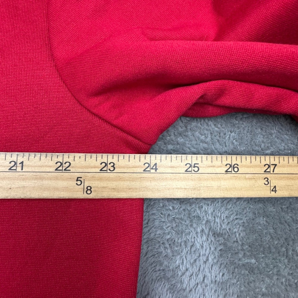 Ecko Unltd Hoodie Mens XL Red Excellent Graphic Logo Tech Fleece Pullover - Picture 5 of 10